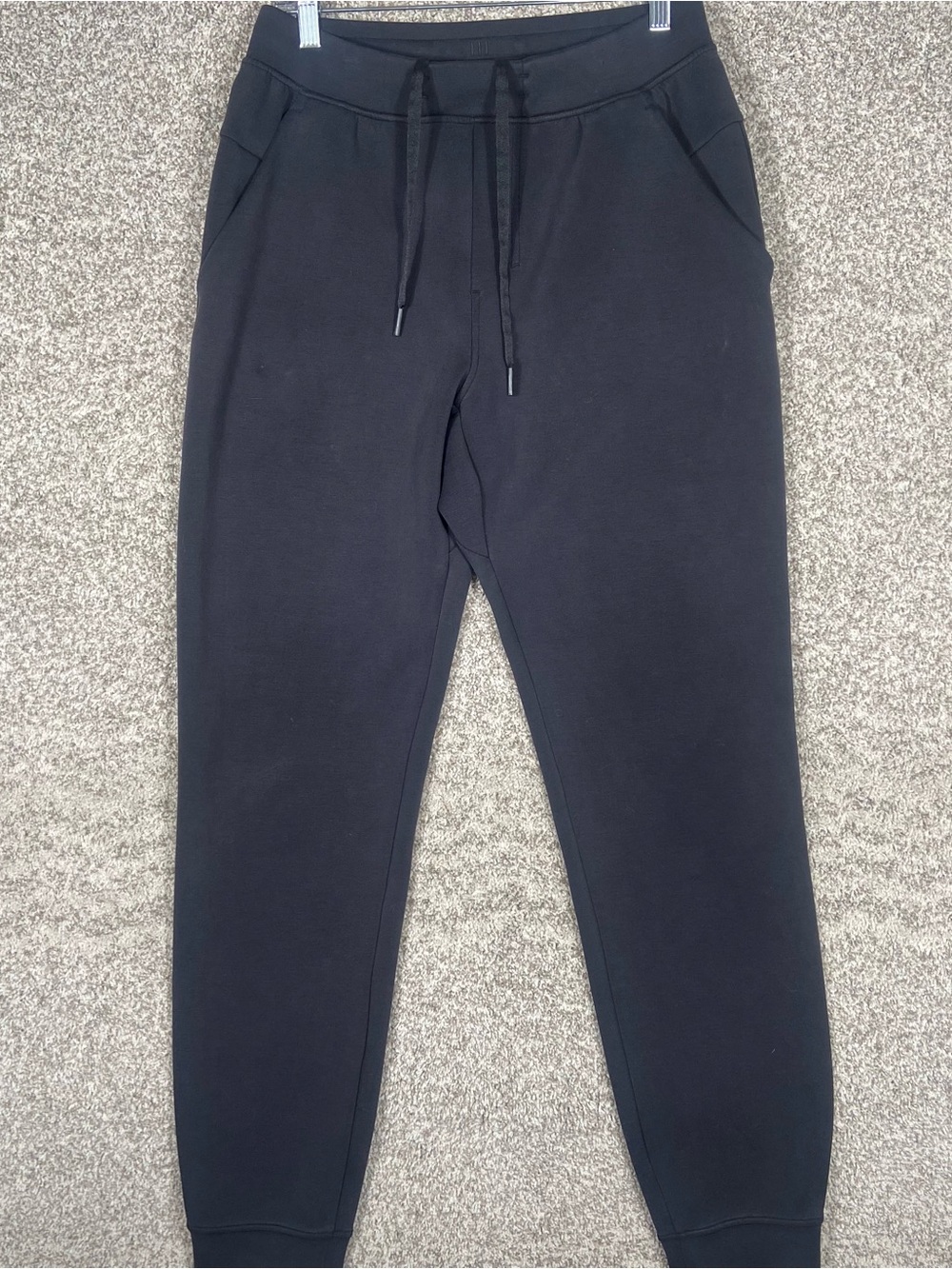 Lululemon Smooth Spacer Jogger Mens Medium Black Sweatpants Activewear Gym